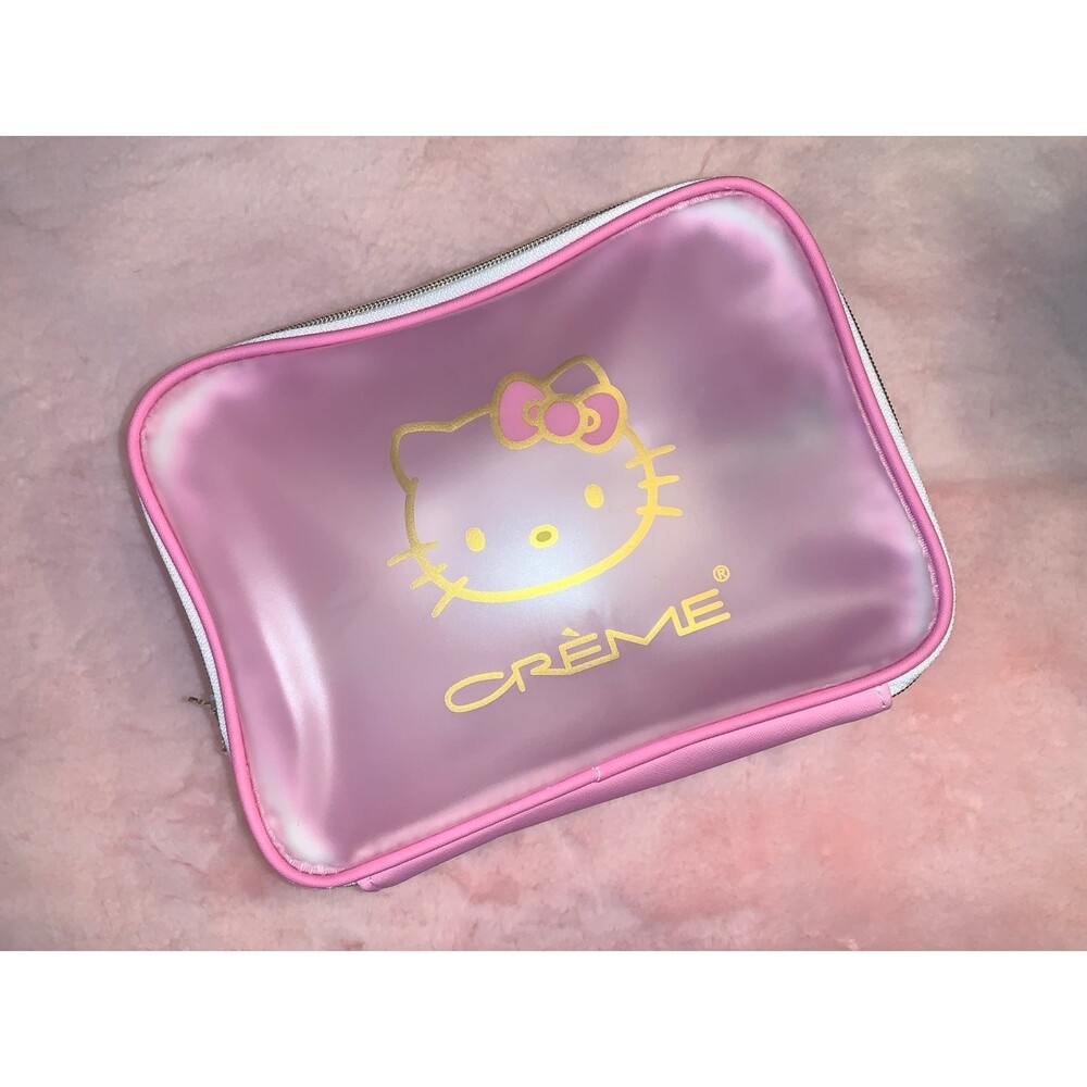 Hello Kitty La Crème Carry Cosmetic Bag HTF Rare
